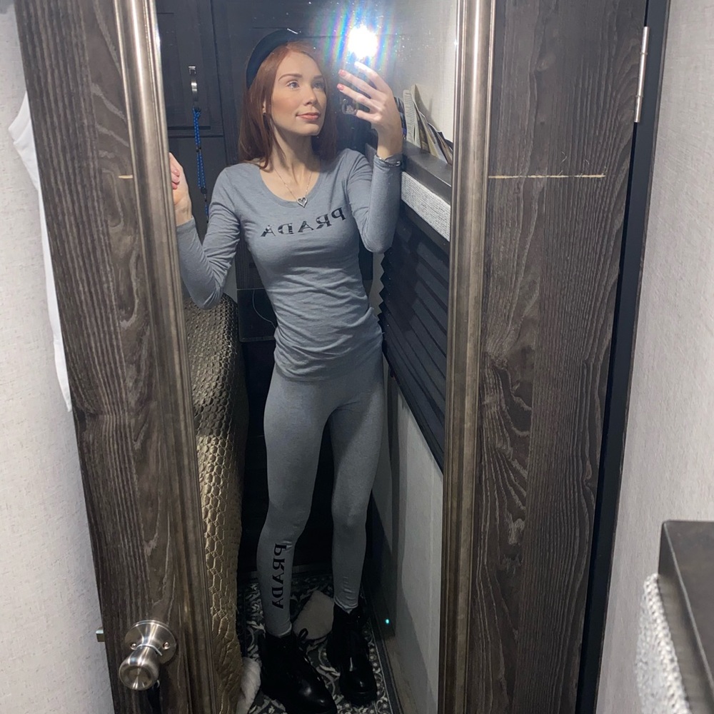 Matching shirt and leggings